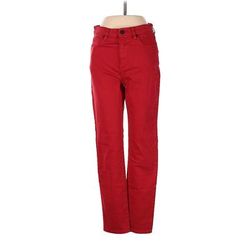 Sandrine Rose Jeggings - High Rise: Red Bottoms - Women's Size 27