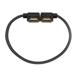 Kondor Blue Right-Angle to Left-Angle High-Speed HDMI Cable (Raven Black, 12") KB_FHDMI_12RA_LA_BK