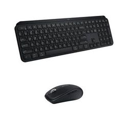 Logitech MX Keys S Wireless Keyboard & MX Anywhere 3S Mouse Combo Kit (Black) 920-011406