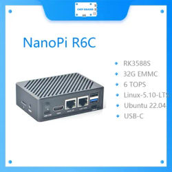 NanoPi R6C Routing Complete Machine 2.5G Gigabit RK3588S 4+32 8+32GB SSD expansion