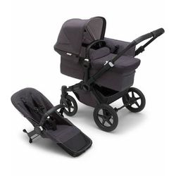Bugaboo Donkey 5 Mono Complete Single-to-Double Stroller - Mineral Black / Washed Black