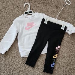 Nike Matching Sets | 2-Piece Set | Color: Black/White | Size: 2tg