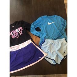Nike Shirts & Tops | Girls Nike Two Outfits | Color: Blue | Size: Sg