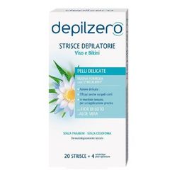 Depilzero Strisce Viso E Bikini 20 Pezzi St
