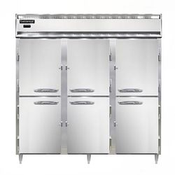 Continental DL3W-SA-PT-HD Full Height Insulated Mobile Heated Cabinet w/ (45) Pan Capacity, 208-230v/1ph, Stainless Steel