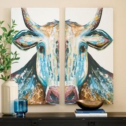 Bright Eyes Canvas Wall Art - 24" X 48", I - Grandin Road