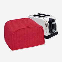 2-Slice Toaster Cover by BrylaneHome in Red