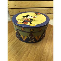 Disney Accents | Mickey & Co Disney 1 Of 3 Nesting Boxes Coastal Design Mickey Mouse Replacement | Color: Tan | Size: Os