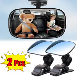 Miroirs de voiture pour bébé, vue de sécurité, siège arrière automatique, miroir de voiture pour bébé, face arrière, soins pour nourrissons, moniteur de sécurité pour enfants, miroir intérieur