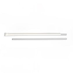 D&W Fine Pack DSTJW4-500T 10 1/4" Wrapped Jumbo Straws - Polypropylene, Clear