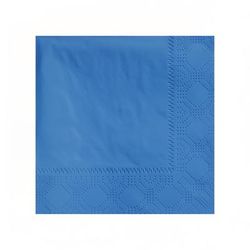 Hoffmaster 180344 1/4 Fold Beverage Napkins - 2 ply, Marina Blue