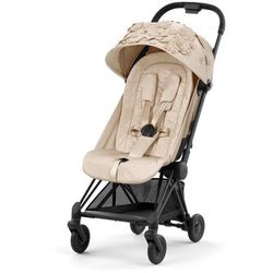 Cybex COYA Compact Stroller - Simply Flowers - Beige / Matte Black