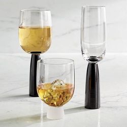 Set of 2 Oslo Glasses - Frost, Frost Champagne Flutes - Frontgate