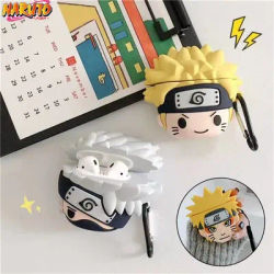 Anime Naruto Kakashi 3D silice Airpod 1 2 3 Pro 2 mignon doux Bluetooth écouteur protecteur étui