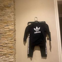 Adidas Matching Sets | Boys Adidas Jogging Set | Color: Black | Size: Various