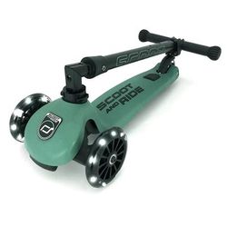 Scoot & Ride HighwayKick3 LED Scooter - Forest