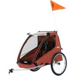 Thule Cadence 2-Seat Bicycle Trailer - Hot Sauce Red