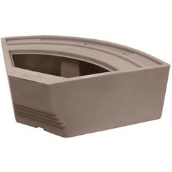 Wise Premier Pontoon 28in Radius Corner - Base Only Mocha Java BM11028-1B-1725