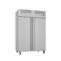 Infrico IRR-AGB49BT 54 1/2" AGB Series 2 Section Reach In Freezer, 2 Left/Right Hinge Solid Doors, 115v, Stainless Steel