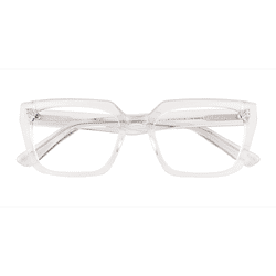 Unisex s horn Clear Acetate Prescription eyeglasses - Eyebuydirect s Wisdom