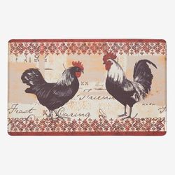 Anti-Fatigue Mat by BrylaneHome in Rooster