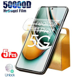 Film hydrogel transparent à couverture complète pour Realme protecteur d'écran pour Realme 11 10