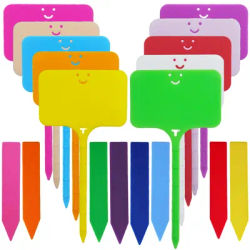 Plante en plastique réutilisable de jardin, étiquettes de signe de type T attro, marqueurs étanches, plaque d'enregistrement, piquets de fleurs en pot, 30-100 pièces