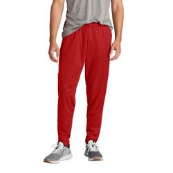 Sport-Tek PST800 Travel Pant in Deep Red/White size XS | Polyester