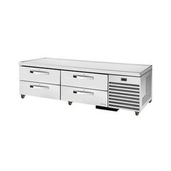 True TRCB-79-HC~SPEC3 79 1/4" Chef Base w/ 4 Drawers - 115v, Stainless Steel | True Refrigeration
