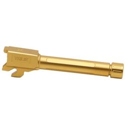 True Precision Threaded Barrel P320 X-Compact 9mm 1-10 Twist 1/2x28 416R Stainless Steel Gold Sub-Compact TP-P32XCB-XTG