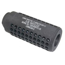 Guntec USA AR-15 Gen 2 Micro Reverse Thread Slip Over Socom Style Fake Suppressor .223cal Black SOCOM-MINI