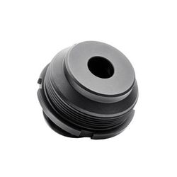 JMac Customs Zero-26F-X37 Muzzle Device 26-1.5LH Black Zero-26F-X37
