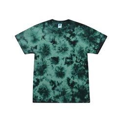 Tie-Dye 1390 Crystal Wash T-Shirt in Jade size Large | Cotton T1390