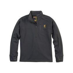 Browning Monroe 1/4 Zip Shirt - Mens Carbon Gray 3XL 3010977906