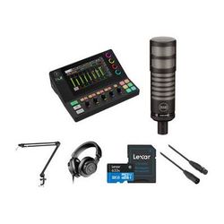 Mackie DLZ Creator XS Podcast Value Kit with Limelight Mic, Boom Arm, and Headphon 2055428-00