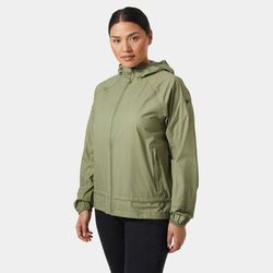 Helly Hansen Women’s Essence Light Rain Jacket Green XL
