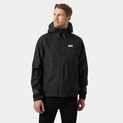 Helly Hansen Men’s Fast Light Rain Jacket Black M