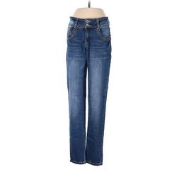 Nina Rossi Jeans - Mid/Reg Rise: Blue Bottoms - Women's Size 5