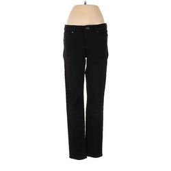 LC Lauren Conrad Jeans - Mid/Reg Rise: Black Bottoms - Women's Size 4