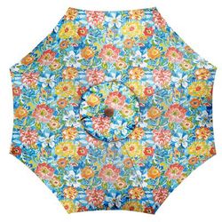 7 Tilt-And-Crank Umbrella by BrylaneHome in Poppy Blue