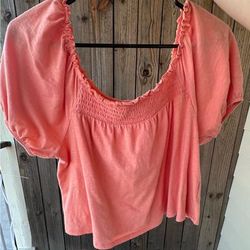 American Eagle Outfitters Tops | American Eagle Top | Color: Orange | Size: S