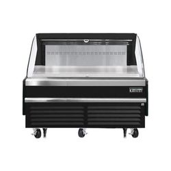 Everest Refrigeration EOMH-60-B-35-S 60" Horizontal Open Air Cooler w/ 1 Levels, Black, 115v