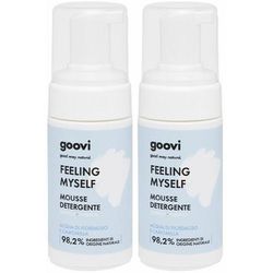 Goovi Mousse Detergente Feeling Myself Set da 2 2x100 ml