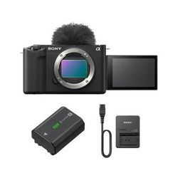 Sony ZV-E1 Mirrorless Camera with Battery & Charger Kit (Black) ILCZVE1/B