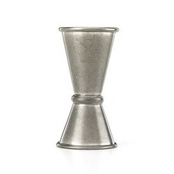 Barfly M37000VN Double Japanese Style Jigger - 1/2 oz & 3/4 oz, Vintage, Gray