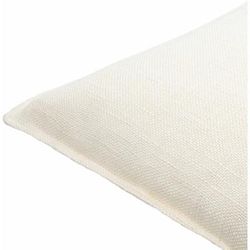 Volta 20" Square Modern Cream Throw Pillow - Boutique Rugs