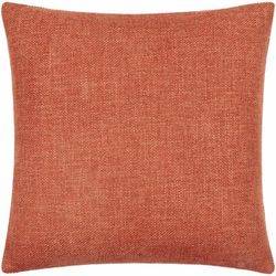 Reijo 22" Square Modern Camel/Terracotta/Peach/Dark Brown Throw Pillow - Boutique Rugs