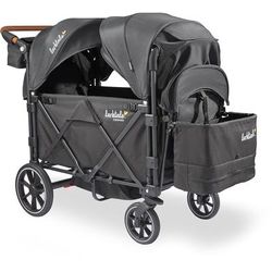 Larktale Caravan V3 (2 Seater) Stroller Wagon - Byron Black