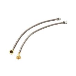 Krowne 21-444L 22" Faucet Water Line Kit, Stainless Steel