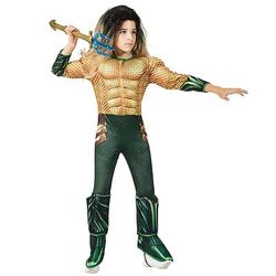 Aquaman Costume Cosplay Cosplay for Ragazzi Bambini Carnevale Mascherata Settimana del libro